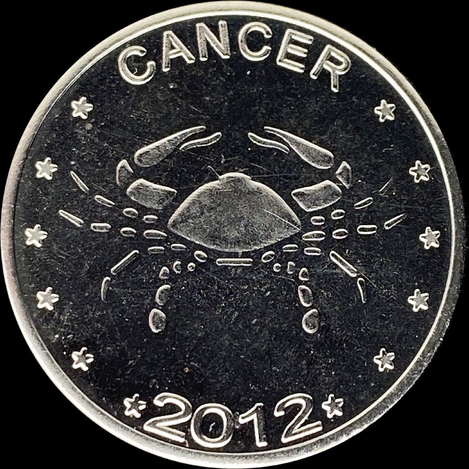 Somaliland. 2012, 10 Shillings - Zodiac, Astrology, Cancer
