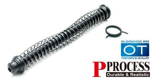 Guarder S-type Steel Recoil Spring Guide For Marui G17 - Black #glk-118bk