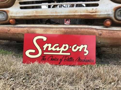 Antique Vintage Old Style Snap On Tool Sign
