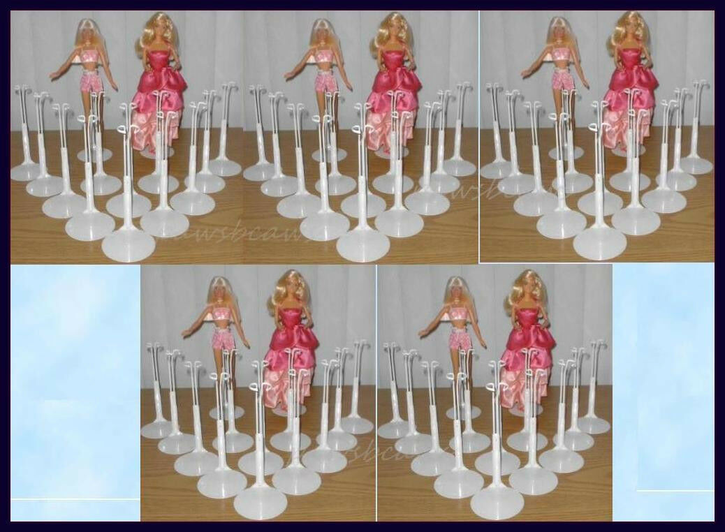 50 White Kaiser #2201 Doll Stands For Barbie & Monster High