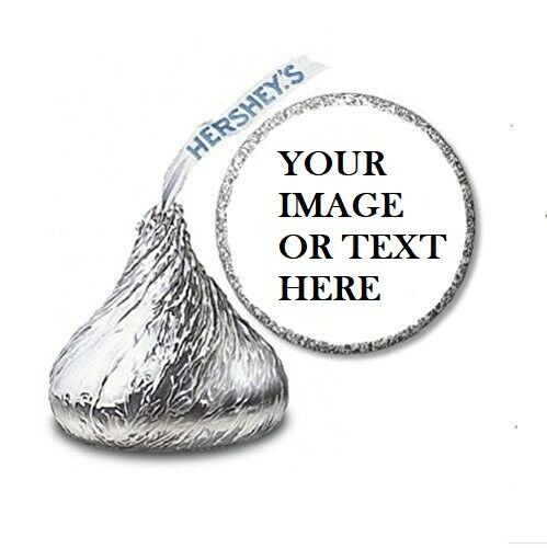 108 Custom Personalized Labels Stickers Hershey's Kisses Candies Party Favors