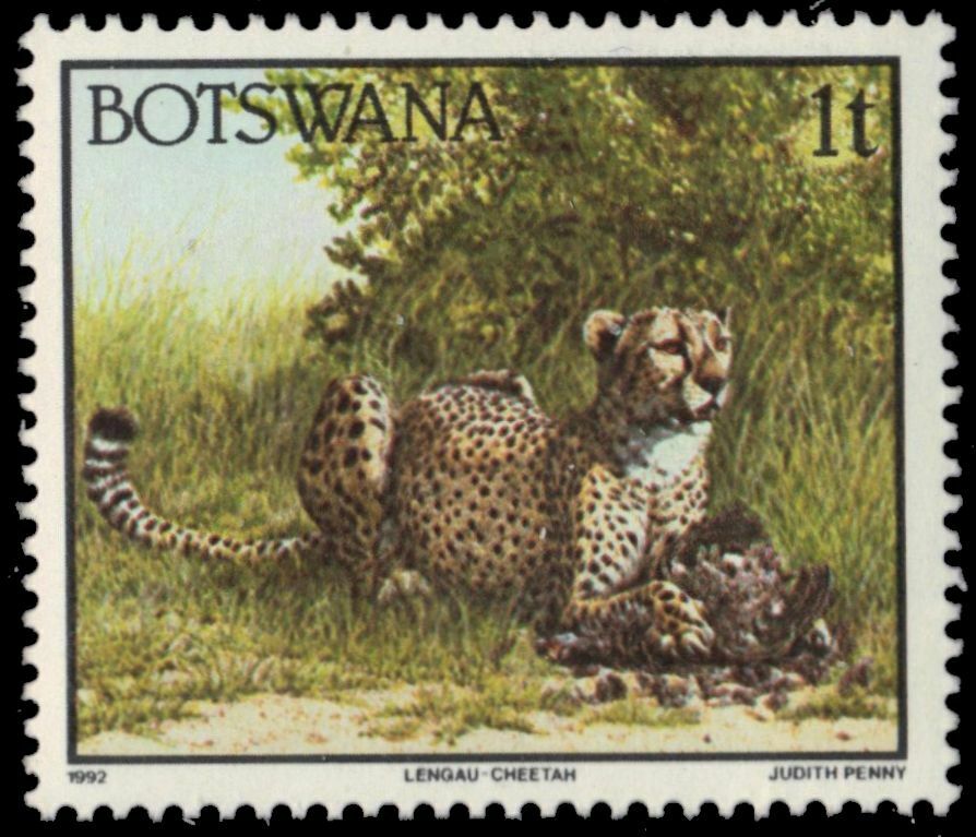 Botswana 518 - Wildlife "african Cheetah" (pb29988)