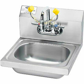 Krowne Hs-36 16" Wide Hand Sink With Eyewash